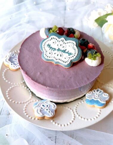 夏にぴったり！涼しげ可愛いお誕生日ケーキ＆クッキー🎂